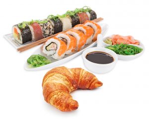 Sushi croissant