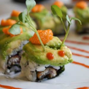Raupen-Sushi-Rolle 🐛 Rezept